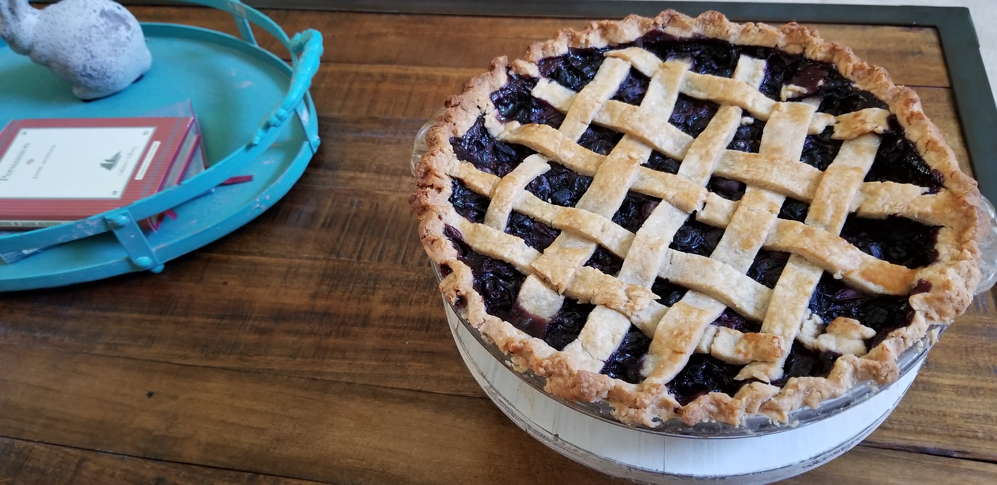 Honey-Balsamic-Blueberry Pie Recipe